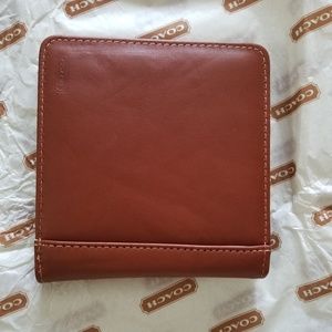 Genuine Coach Leather Picture Frame **NEW**